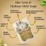 VITMINVEDA: Multani Mitti & Aloe Vera Herbal Soap Bar - 125 gm