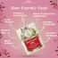 VITMINVEDA: Natural Rose Essence Herbal Soap Bar - 125 gm