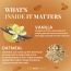 VITMINVEDA: Natural Vanilla Oatmeal Herbal Soap Bar - 125 gm