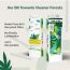 Teeth A Bit: Therapeutic Neem Toothbrush Adult Hefty Handle with Anti-Plaque Medium Bristles - Pack of 2 (Forest Green)
