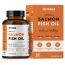 Nirvasa: Omega 3 Salmon Fish Oil Capsules - 60 Softgels