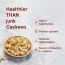 THAN: 100% Premium Cashews W320- Pack of 2 - 200gm each