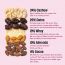 The Whole Truth: High Protein Double Cocoa Protein Bar & High Protein Coffee Cocoa Protein Bar | Pack of 10 (67gm each)