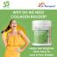 Dr. Morepen: Natural Collagen Builder | Plant Based Collagen Powder | Orange Berry Flavour - 250g