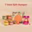 Eat Better: Royal Gift Hamper with Rakhi & Premium Dry Fruit Jars - 7 Items
