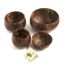 Thenga: Coconut Shell Round Bowl Set