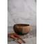 Thenga: Hand Carved Jumbo Coconut Bowl with Spoon & Fork
