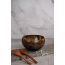 Thenga: Wave Jumbo Coconut Bowl with Spoon & Fork