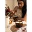 Thenga: Coconut Shell Artisan Soup Bowl & Soup Spoon