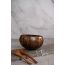Thenga: Palm Leaf Jumbo Coconut Bowl with Spoon & Fork