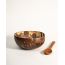 Thenga: Coconut Bowl/Shell with Spoon