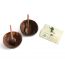 Thenga: Mini Random Coconut Bowl/Shell with Spoon - Set of 2