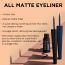 Colorbar: All-Matte Eyeliner Matte Black 001 - 2.5ml