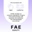 FAE Beauty: Brash Primer