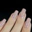 Silver Dollar: Glitter Nail Lacquer Rich Mood - Rosegold - 10ml