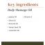 The Hemp Chapter: Body massage oil - 459gm