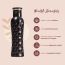 Sarveda: Sarveda Curved Vintage Diamond Groove Water Bottle - 1 Litre