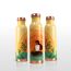 Sarveda: Copper Water Bottle - Orange Light - 1 Litre