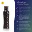 Sarveda: Sarveda Curved Vintage Diamond Groove Water Bottle - 1 Litre