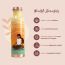 Sarveda: Copper Water Bottle - Orange Light - 1 Litre