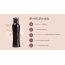 Sarveda: Curved Vintage Hammered Water Bottle with Cleaning Brush - 1 Litre
