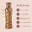 Sarveda: Sarveda Curved Diamond Groove Water Bottle with Cleaning Brush - 1 Litre