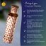 Sarveda: Sarveda Curved Diamond Groove Water Bottle with Cleaning Brush - 1 Litre