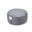 Sarveda: Buckwheat Hulls Hi-Zafu Meditation Cushion - Grey