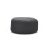Sarveda: Buckwheat Hulls Hi-Zafu Meditation Cushion - Dark Grey