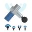 Caresmith: Charge Go Cordless Massage Gun - Multicolor