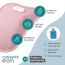Caresmith: Eon Premium Electric Hot Water Bag - Pearl Pink