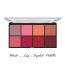 Love Earth: Blush - Lips - Eyelids Palette - 16gm