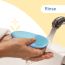 Caresmith: Battery Powered Sonic Massager Brush For Facial Cleansing - Blue Arctic