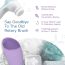 Caresmith: Battery Powered Sonic Massager Brush For Facial Cleansing - Lavender Spunk