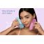 Caresmith: Battery Powered Sonic Massager Brush For Facial Cleansing - Pink Taffy
