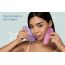 Caresmith: Battery Powered Sonic Massager Brush For Facial Cleansing - Lavender Spunk