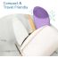 Caresmith: Battery Powered Sonic Massager Brush For Facial Cleansing - Lavender Spunk