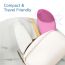 Caresmith: Battery Powered Sonic Massager Brush For Facial Cleansing - Pink Taffy