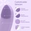 Caresmith: Battery Powered Sonic Massager Brush For Facial Cleansing - Lavender Spunk