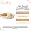 Ecotyl: Natural Almond Flour (Blanched) - 200gm