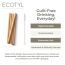 Ecotyl: Bamboo Straws with Cleaning Brush | Set of 6 | Reusable Straws 