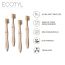 Ecotyl: Bamboo Tooth Brush | Ultra Soft Bristles | Thorough Cleaning | Set of 4