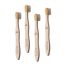 Ecotyl: Bamboo Tooth Brush | Ultra Soft Bristles | Thorough Cleaning | Set of 4