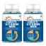 Dr. Morepen: multivitamins for men with omega 3 and herbs 60 veg tablets pack of 2