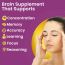Dr. Morepen: Memory Booster Tablets with Ginko Biloba, Ashwagandha & Brahmi for Brain Health - 60 Veg Tablets Pack of 2