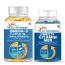 Dr. Morepen: Multivitamins for Men with Omega 3 & Herbs for Energy & Immunity Boost - 60 Veg Tablets and Omega 3 Deep Sea Fish Oil Triple Strength for Healthy Heart, Brain & Joints, 1250mg with 900mg DHA & EPA - 30 Softgels