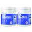 Dr. Morepen: Skin Collagen Protein Powder With Hyaluronic Acid, Vitamin C, Sesabania & Biotin For Healthy Skin | Pineapple Flavour | 250g Pack of 2