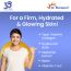 Dr. Morepen: Skin Collagen Protein Powder With Hyaluronic Acid, Vitamin C, Sesabania & Biotin For Healthy Skin | Pineapple Flavour | 250g Pack of 2