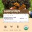 Rooted Active Naturals: Siberian Chaga mushroom Extract (90 Caps, 500 mg) |Blood Sugar, Heart & Immunity. USDA Organic, 35% Beta Glucans