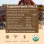 Rooted Active Naturals: 7 Mushrooms Complex (60 g) extract powder |  for Heart, Liver, Gut, Energy & Immunity (USDA organic, 30% Beta Glucans